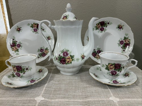 Vtg teapot set tea - vtg,